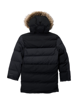 Columbia Kids' Marquam Fusion Hooded Parka Coat - view 2, Black