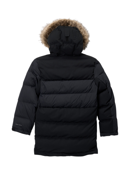 Columbia Kids' Marquam Fusion Hooded Parka Coat - view 2, Black