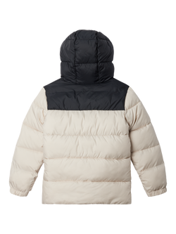 Columbia Kids' Puffect Hooded Jacket - view 2, Stone