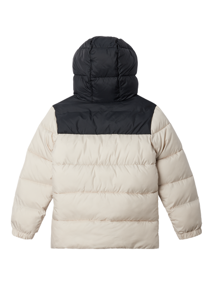 Columbia Kids' Puffect Hooded Jacket - view 2, Stone
