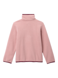 Columbia Kids' Helvetia Half Zip Fleece, Eraser Pink
