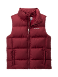 Columbia Kids' Puffect Sleeveless Vest, Rich Wine