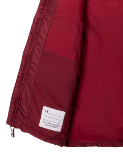 Columbia Kids' Puffect Sleeveless Vest, Rich Wine - view 2, Rich Wine