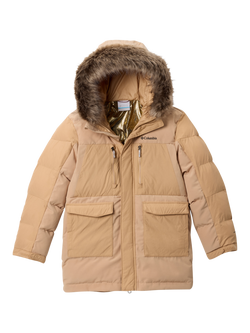 Columbia Kids' Marquam Fusion Hooded Parka Coat, Canoe
