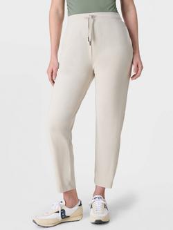Sweaty Betty Explorer Side Stripe 27" Trousers, Mineral Beige, Mineral Beige