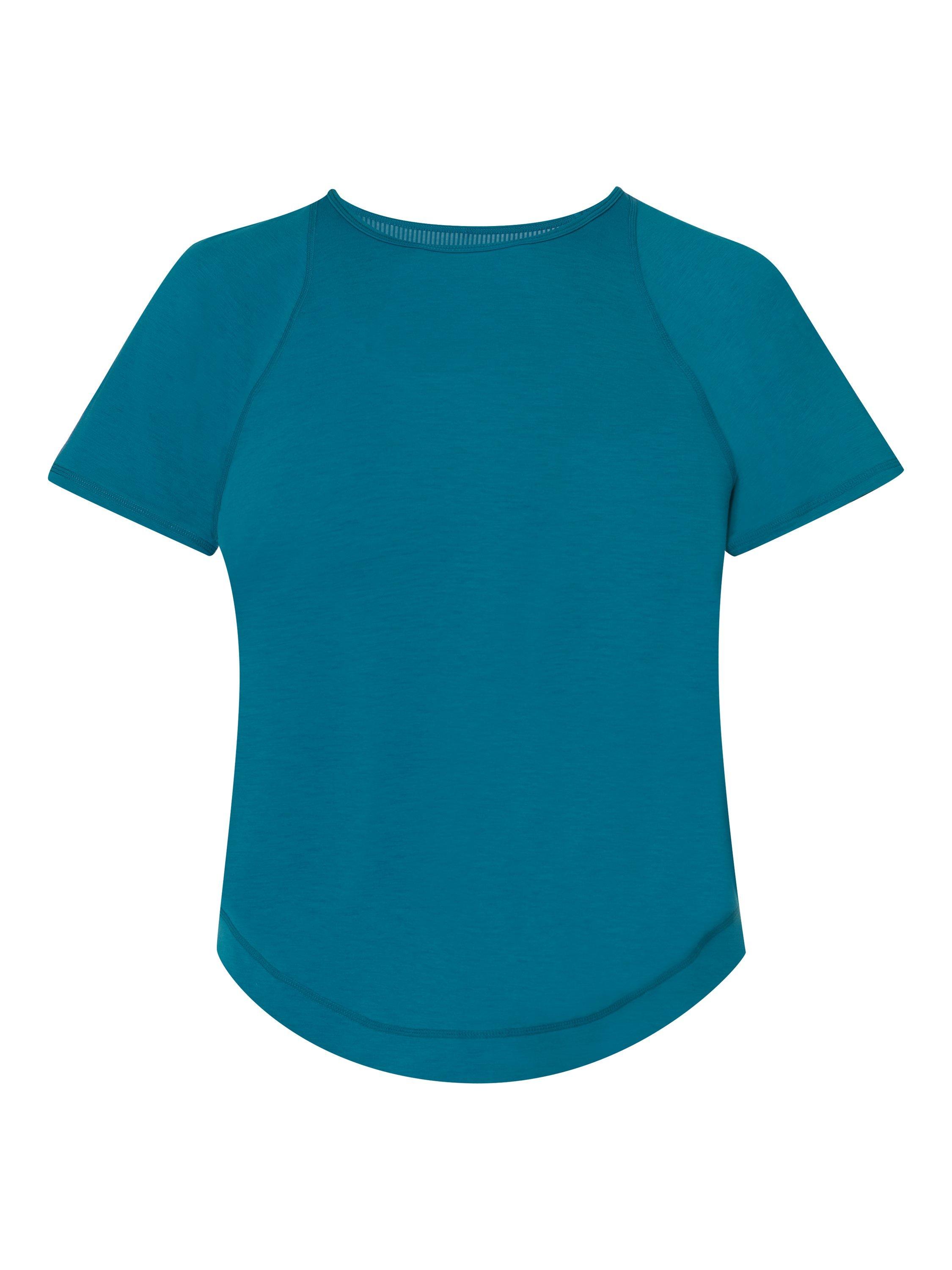 Product image 6 of 6, which shows Sweaty Betty Breathe Easy T-Shirt, Cabin Blue, XXS