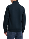 Casual Friday Sigurd Zip Through Sweatshirt, Dark Navy