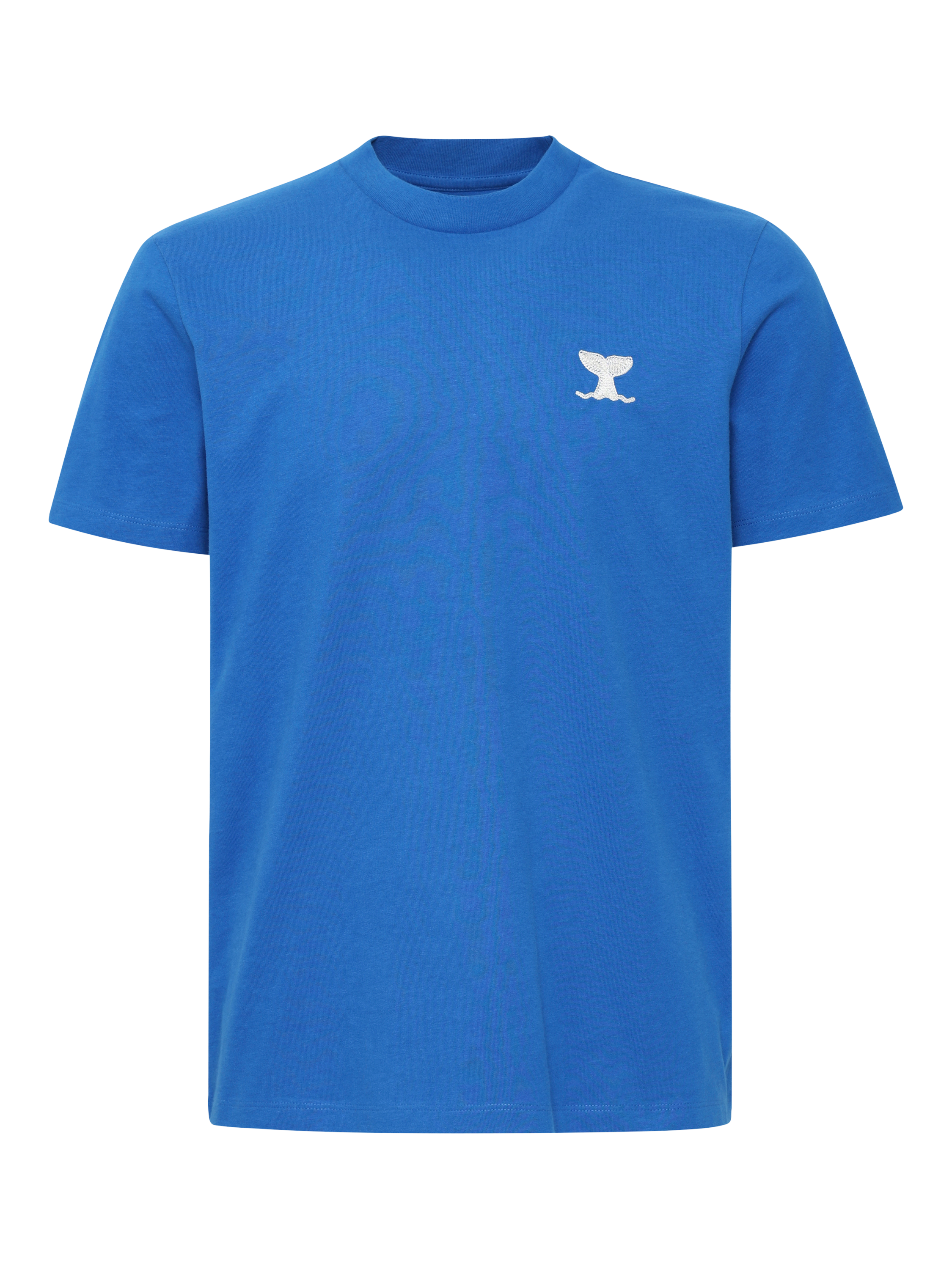 Product image 5 of 7, which shows Casual Friday Silas Cotton Regular Fit Short Sleeve T-Shirt, Nautical Blue, M