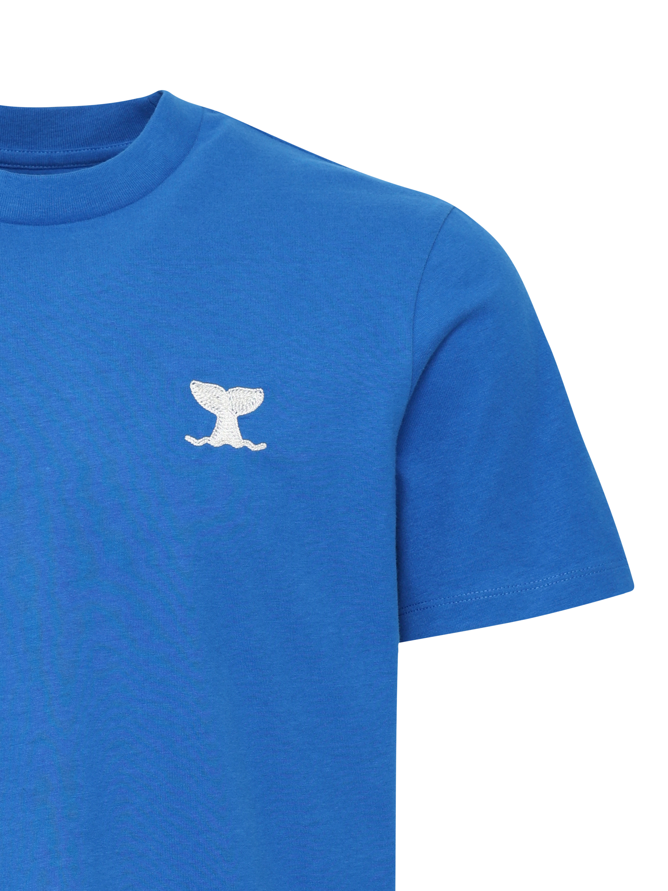 Product image 7 of 7, which shows Casual Friday Silas Cotton Regular Fit Short Sleeve T-Shirt, Nautical Blue, M