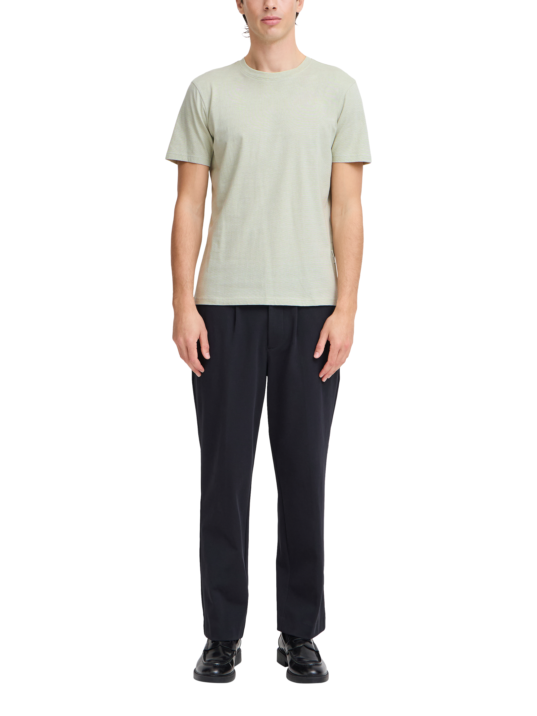 Product image 3 of 7, which shows Casual Friday Thor Cotton Regular Fit Short Sleeve T-Shirt, Tea, L