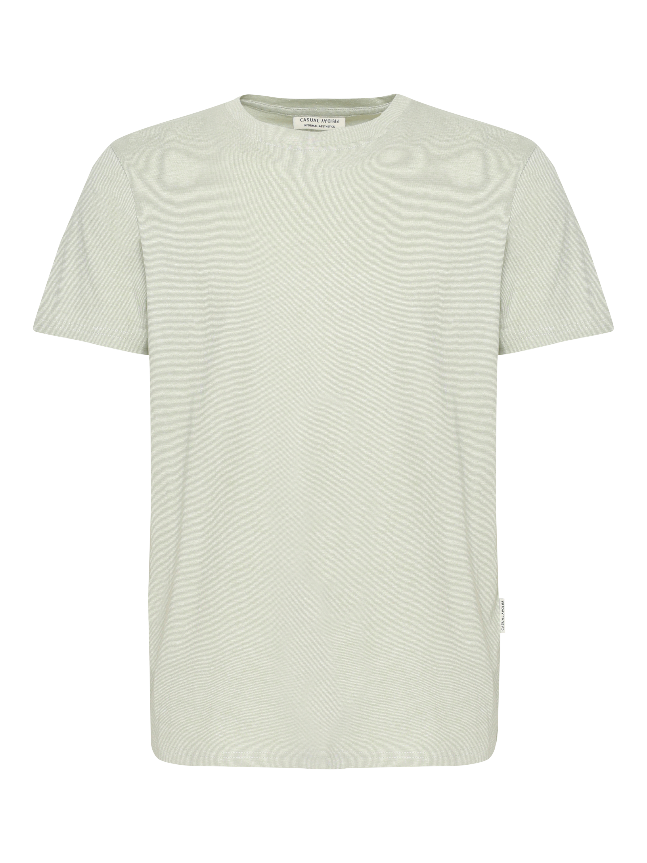 Product image 5 of 7, which shows Casual Friday Thor Cotton Regular Fit Short Sleeve T-Shirt, Tea, L