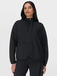 Sweaty Betty Explorer Zip Through Midlayer, Black