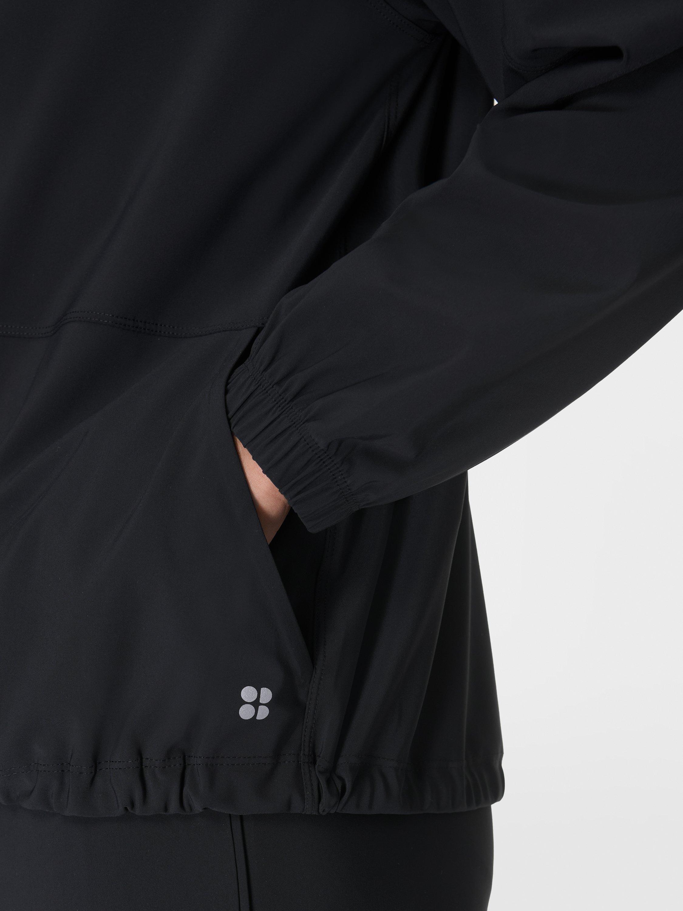 Product image 5 of 6, which shows Sweaty Betty Explorer Zip Through Midlayer, Black, XXS