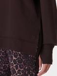 Sweaty Betty After Class Longline Sweatshirt, Sable Brown