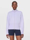 Sweaty Betty After Class Zip Up Jacket, Purple