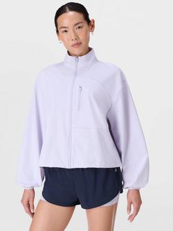 Sweaty Betty Training Shell Jacket, Heather Purple