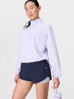 Sweaty Betty Training Shell Jacket - view 2, Heather Purple