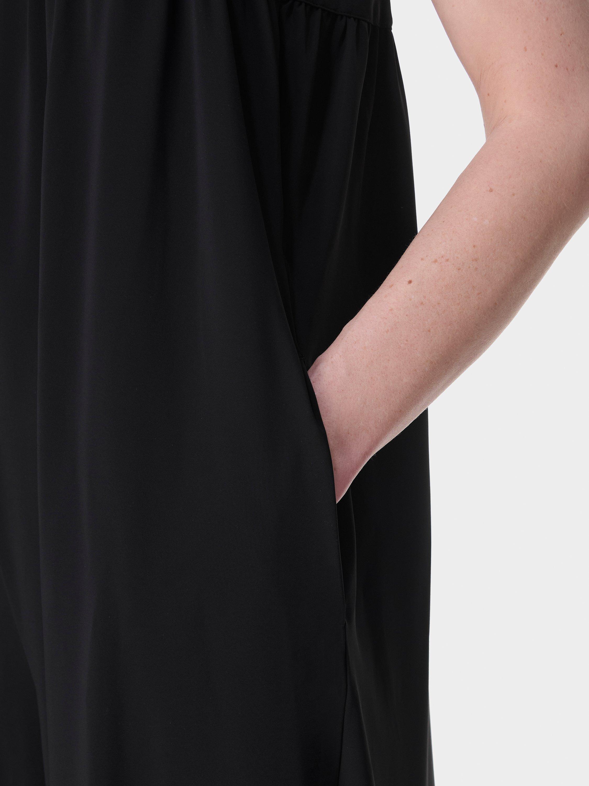 Product image 5 of 7, which shows Sweaty Betty Explorer Summer 30" Jumpsuit, Black, XXS