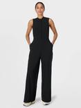 Sweaty Betty Explorer Wide Leg 30" Jumpsuit, Black