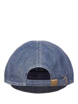 Triumph Motorcycles Oilys Denim Cap, Blue - view 2, Blue