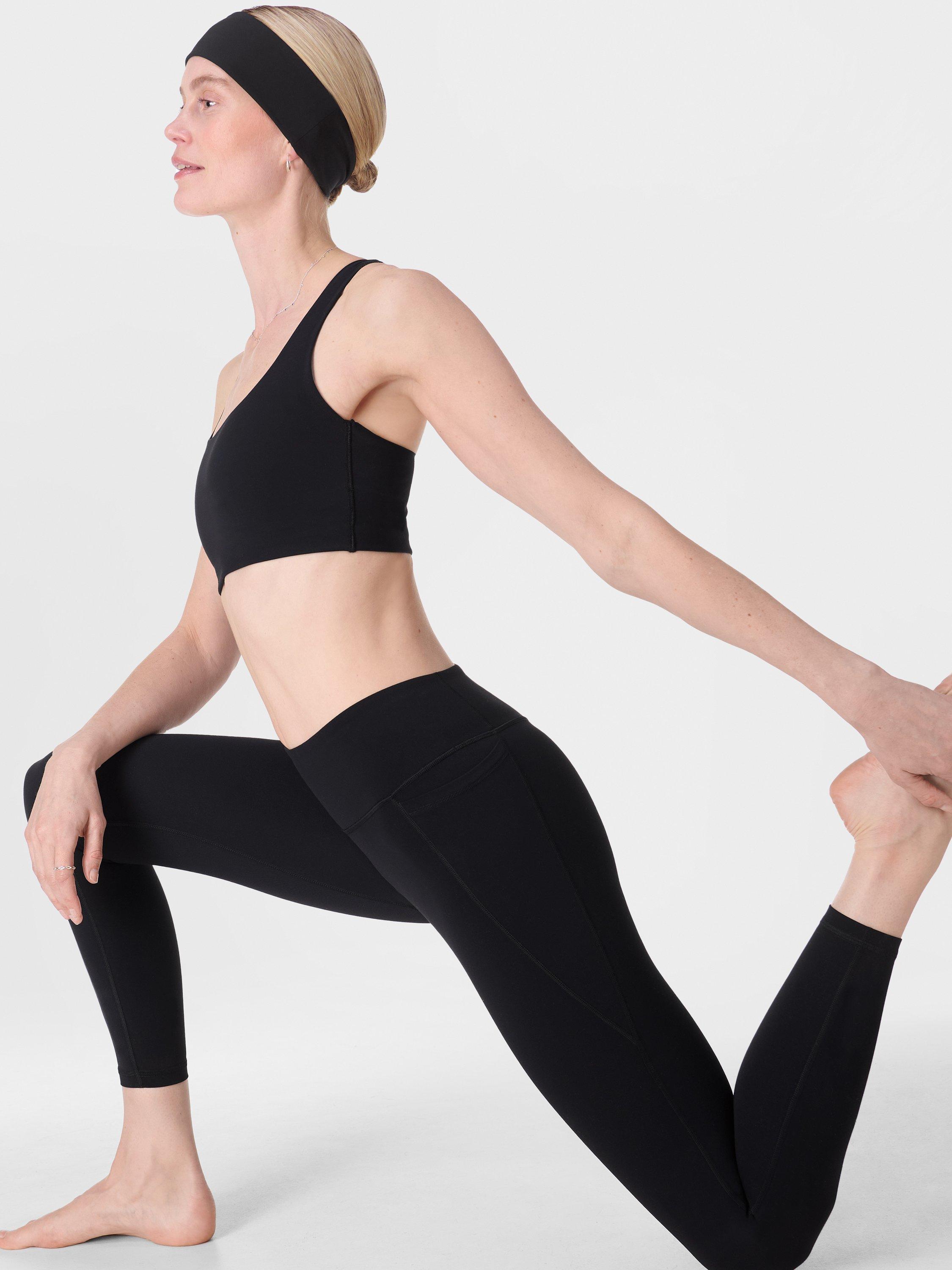 Product image 2 of 7, which shows Sweaty Betty Ultimate Studio 7/8 Leggings, Black, XXS