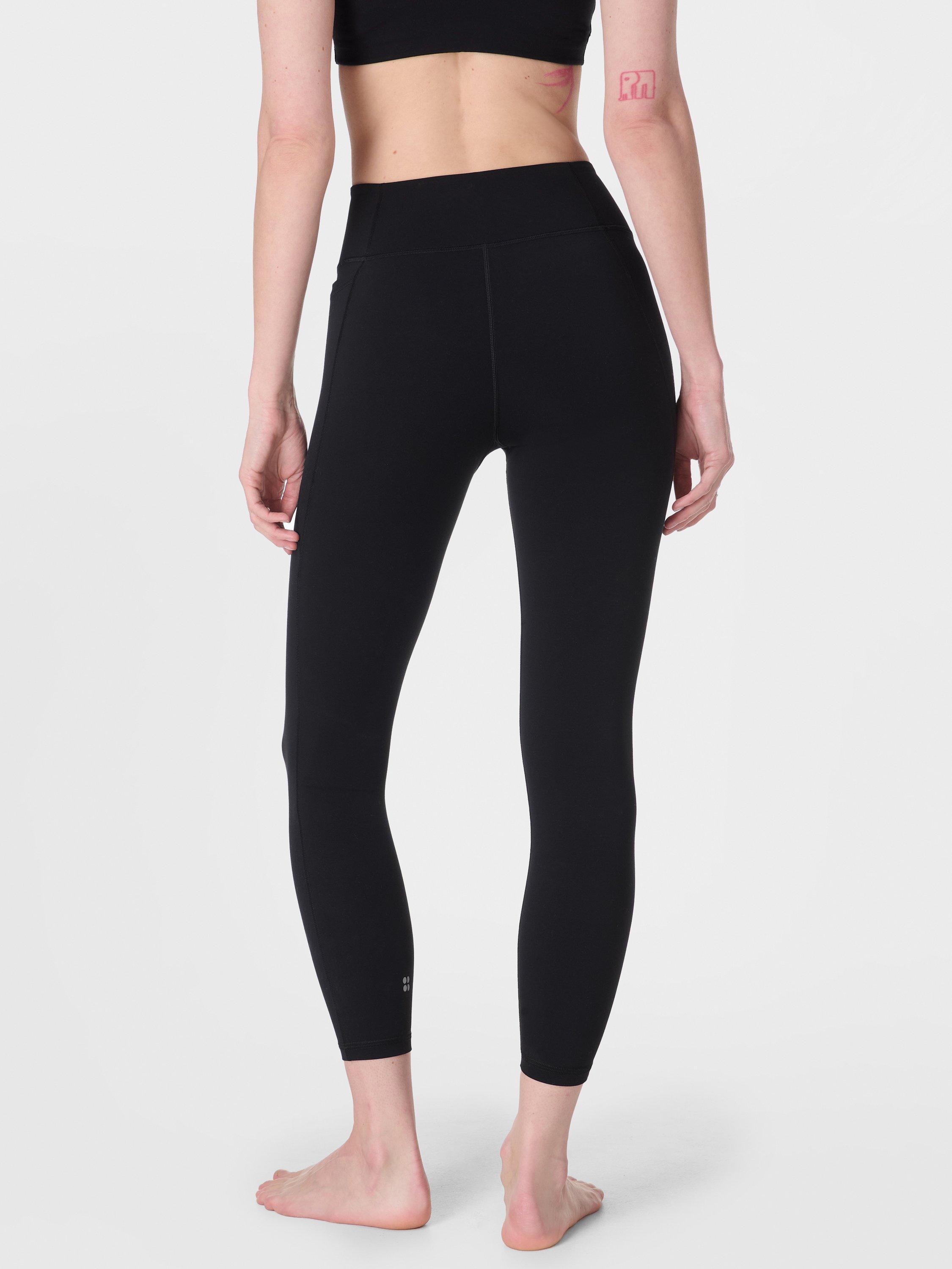 Product image 4 of 7, which shows Sweaty Betty Ultimate Studio 7/8 Leggings, Black, XXS