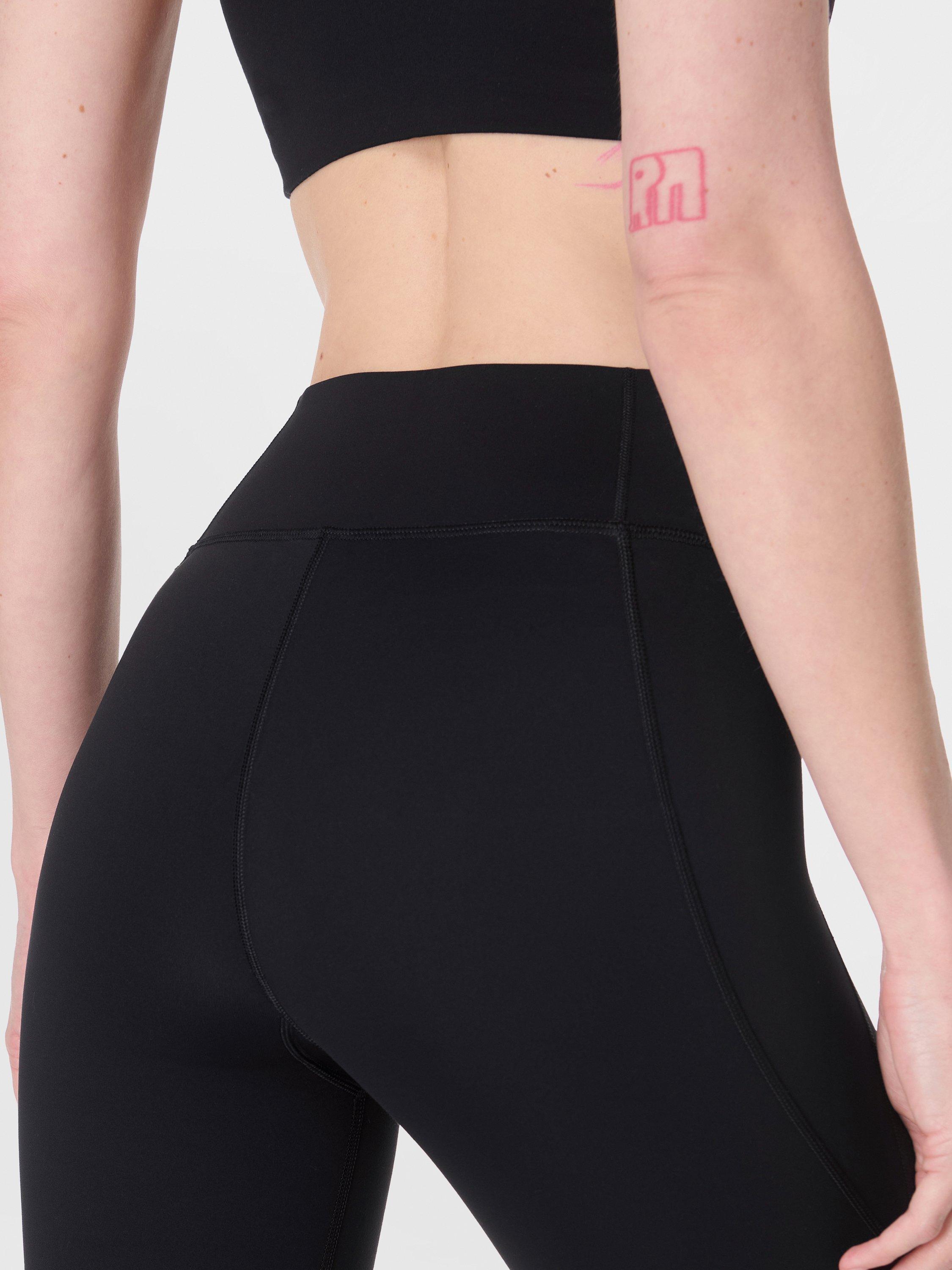 Product image 5 of 7, which shows Sweaty Betty Ultimate Studio 7/8 Leggings, Black, XXS