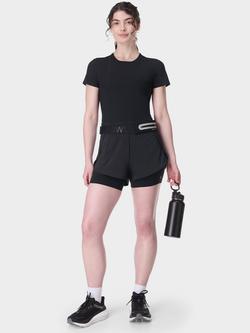 Sweaty Betty 2-In-1 Gym Shorts - view 2, Black