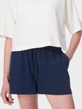 Sweaty Betty Summer City Shorts, Navy Blue