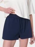 Sweaty Betty Summer City Shorts, Navy Blue