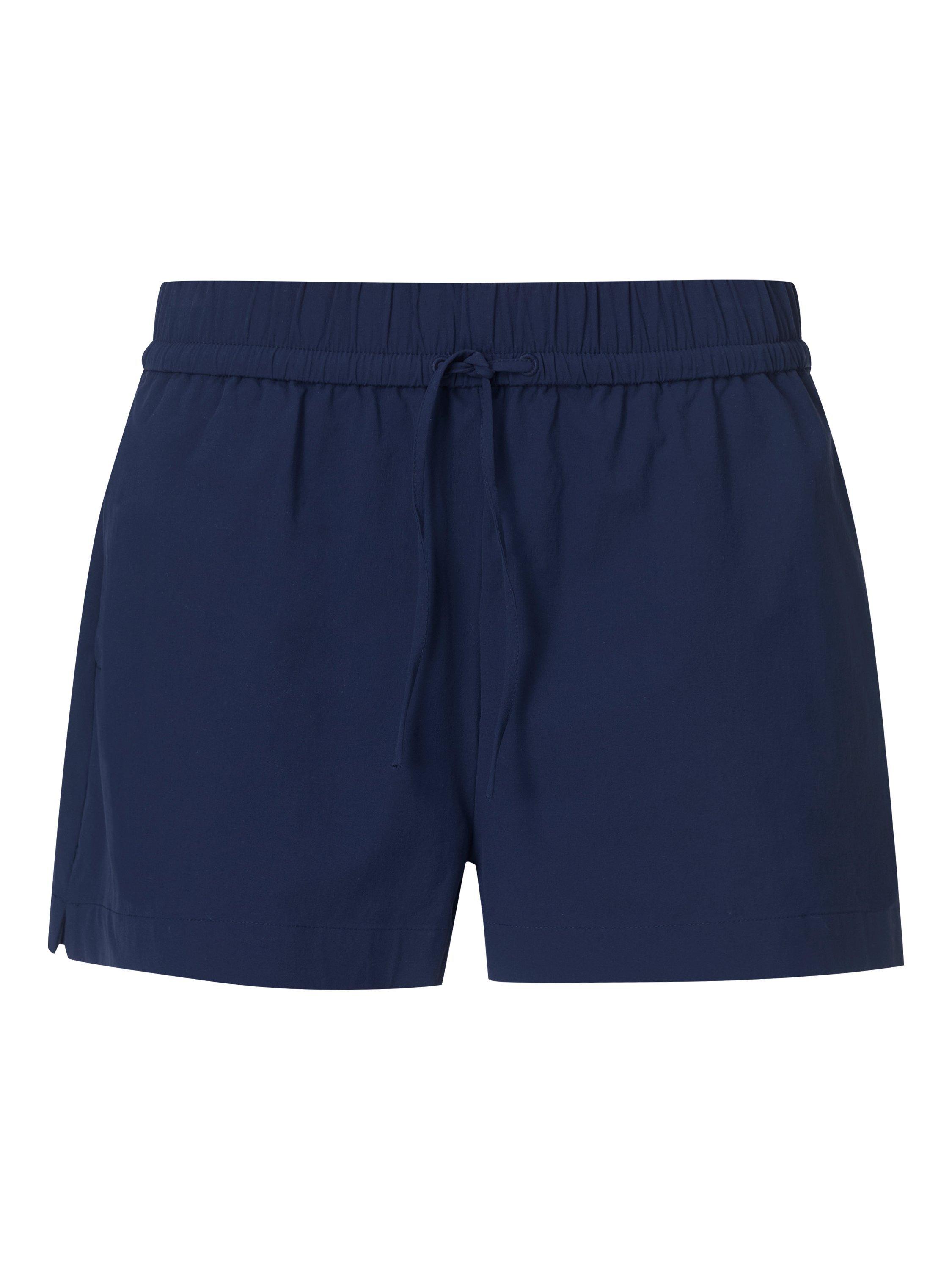 Product image 6 of 6, which shows Sweaty Betty Summer City Shorts, Navy Blue, XXS