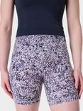 Sweaty Betty Power 6" Biker Shorts, Purple Meadow Print