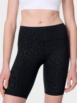 Sweaty Betty Power 9" Biker Shorts, Black, Black