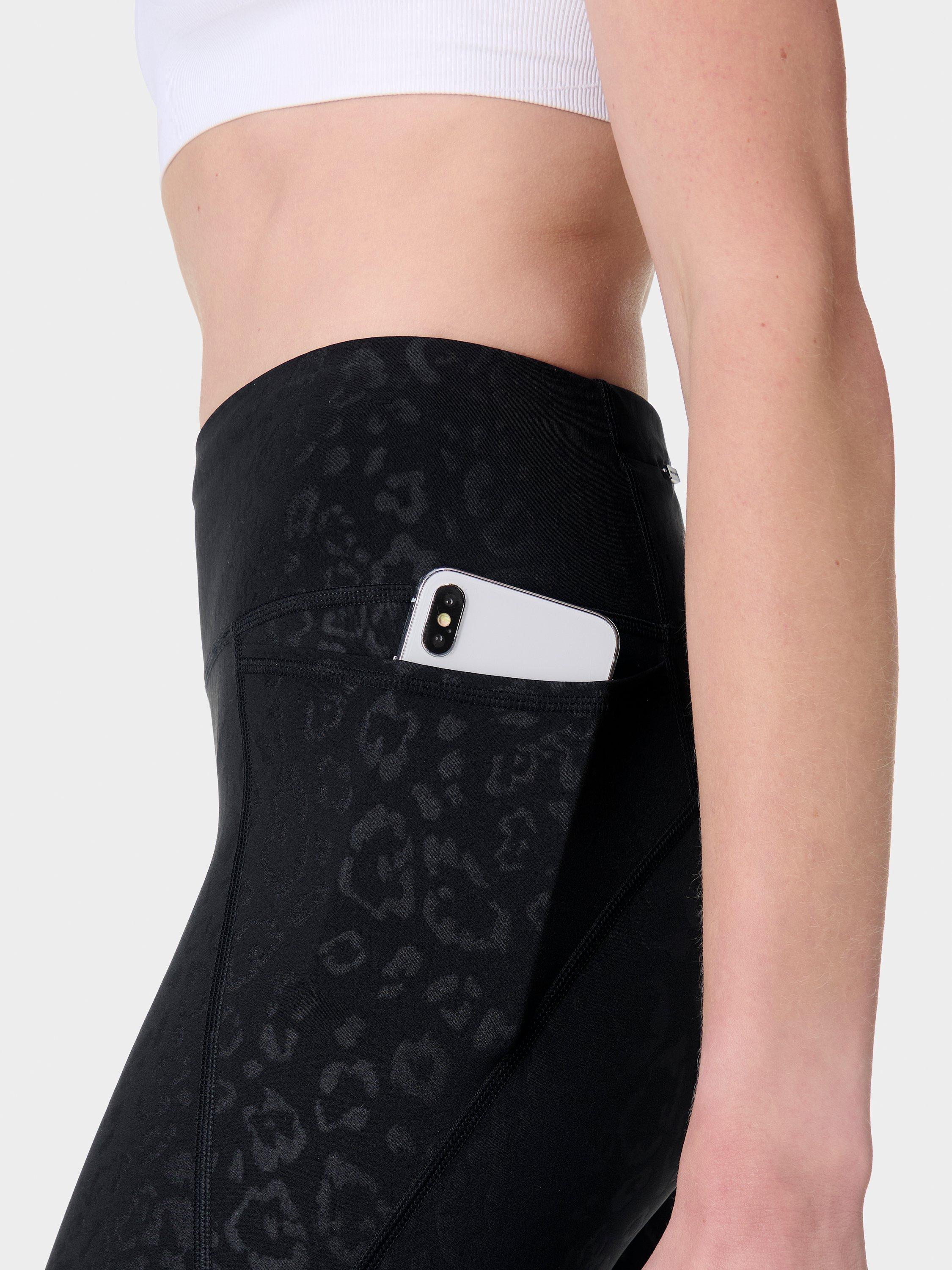 Product image 7 of 8, which shows Sweaty Betty Power 9" Biker Shorts, Black, XXS