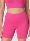 Sweaty Betty Power 6" Biker Shorts, Fuchsia Pink