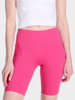 Sweaty Betty Power 9" Biker Shorts, Fuchsia Pink