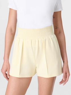 Sweaty Betty Sand Wash CloudWeight Shorts, Buttercream Yellow