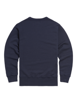 Triumph Motorcycles Radial Cotton Sweatshirt - view 2, Indigo Blue