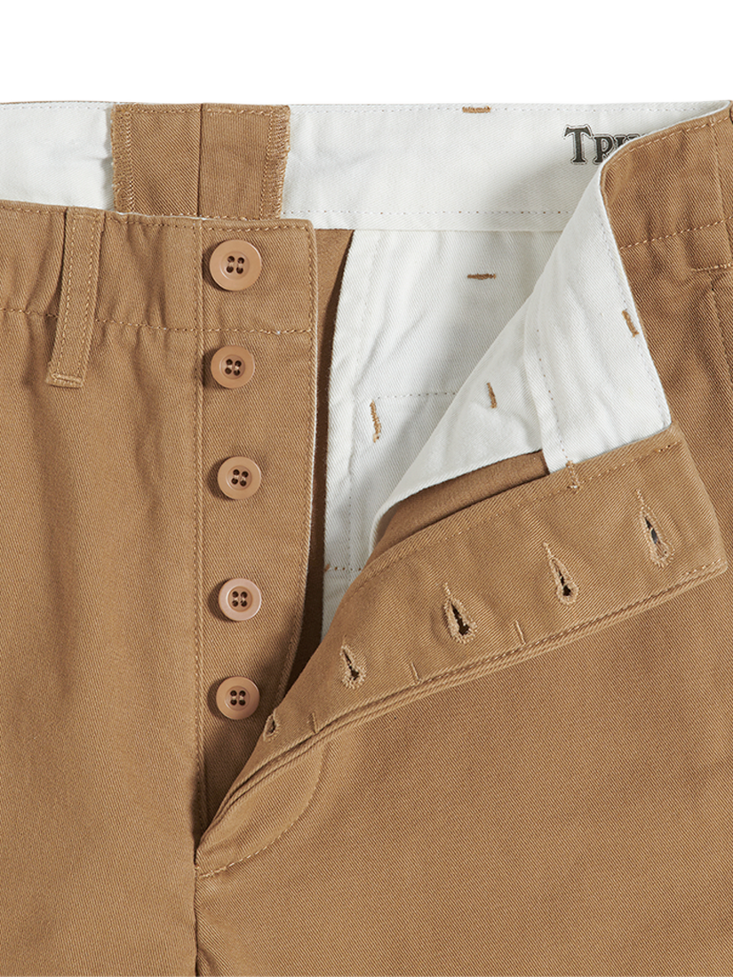 Product image 5 of 5, which shows Triumph Motorcycles Officer Cotton Twill Chinos, Tan, 28R
