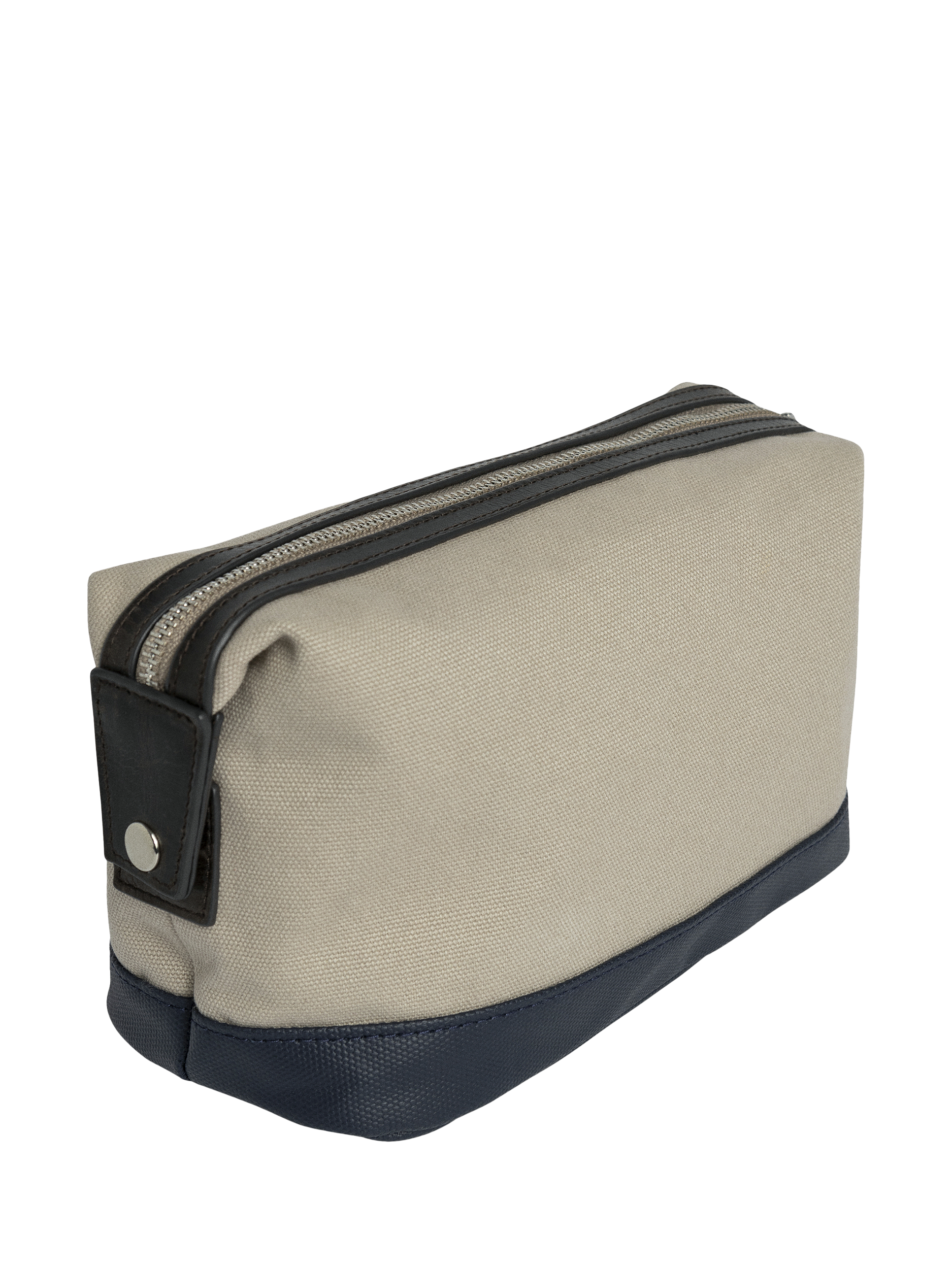 Product image 2 of 4, which shows Hackett London Cotton Washbag, Ivory White