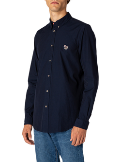 PS Paul Smith Cotton Tailored Fit Shirt, Inky Blue