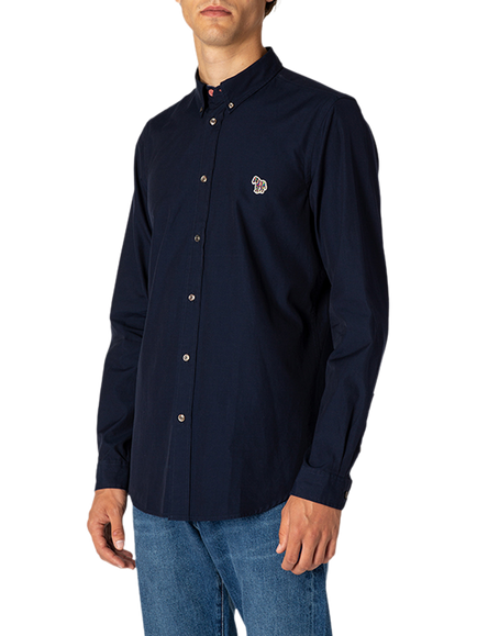 PS Paul Smith Cotton Tailored Fit Shirt, Inky Blue