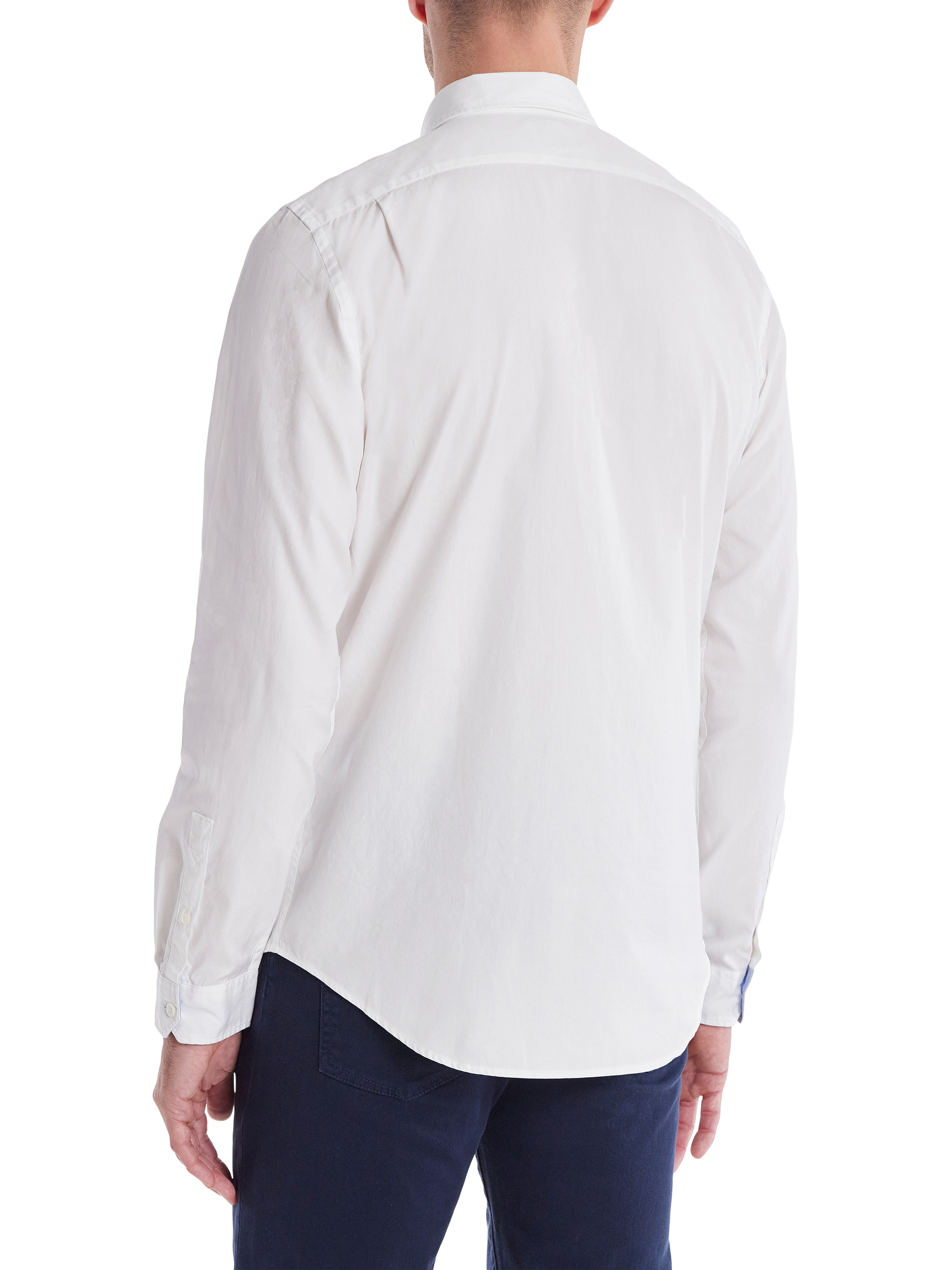 Product image 2 of 5, which shows PS Paul Smith Cotton Tailored Fit Shirt, White, S