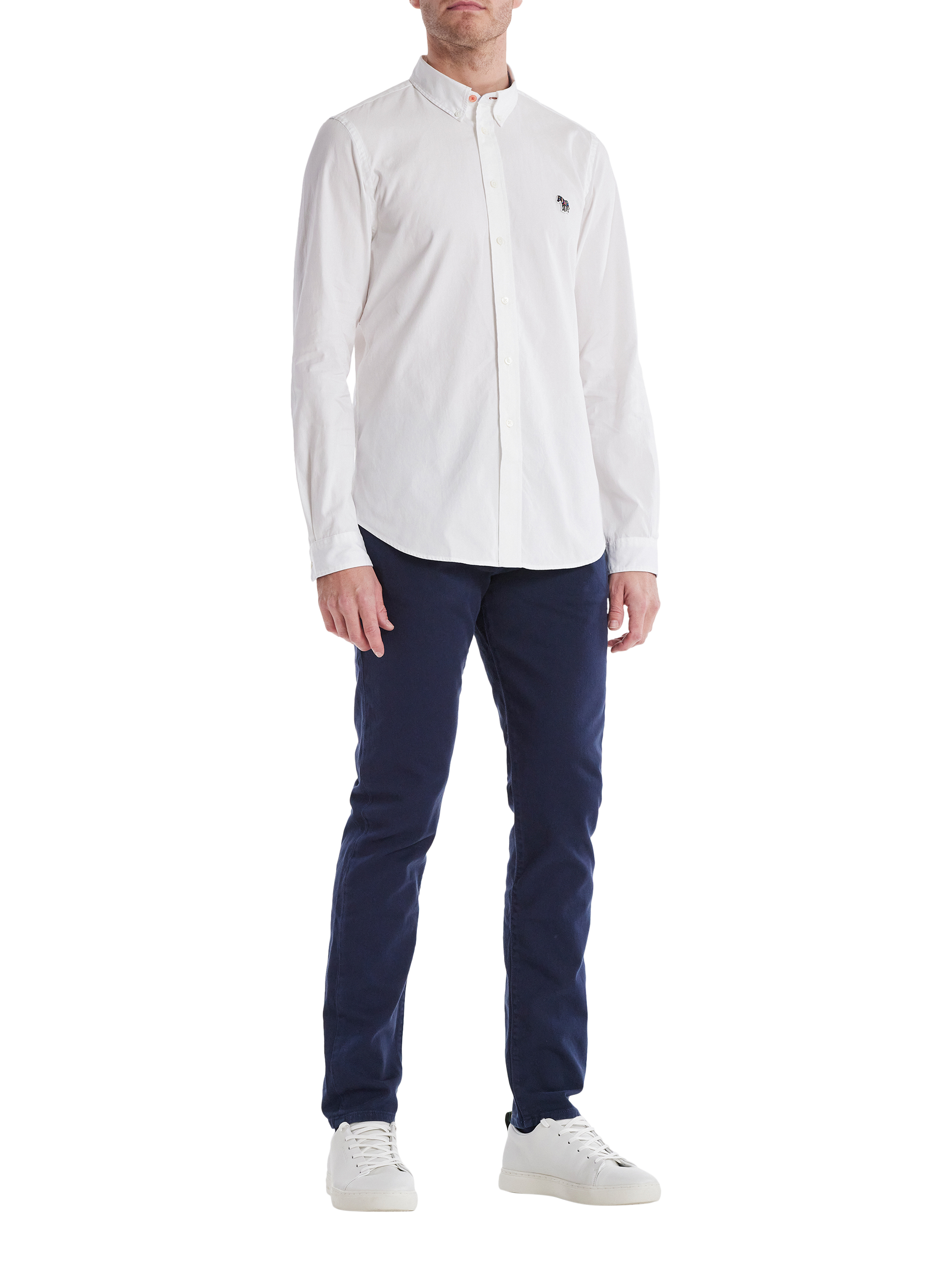 Product image 3 of 5, which shows PS Paul Smith Cotton Tailored Fit Shirt, White, S