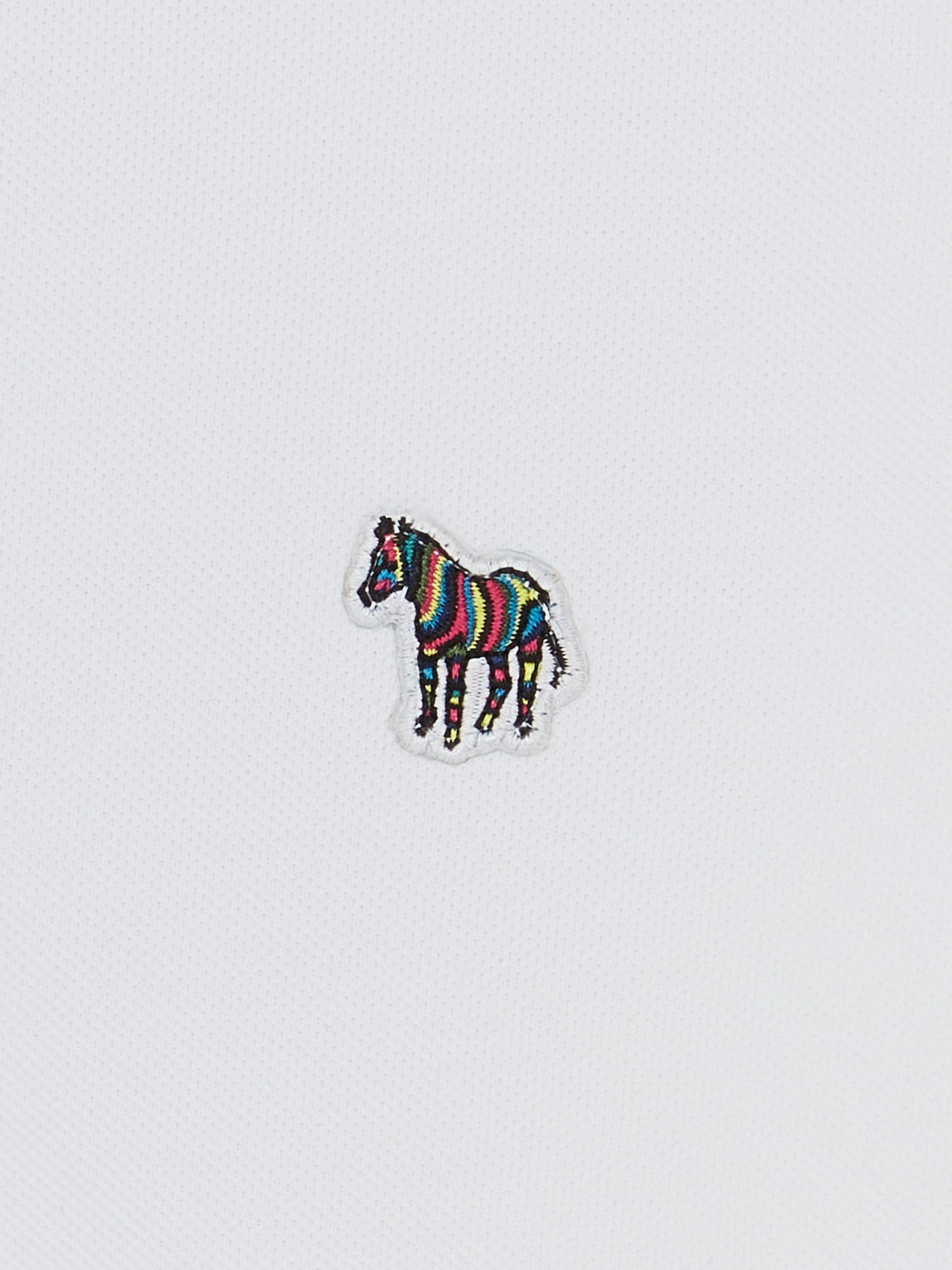 Product image 2 of 2, which shows PS Paul Smith Cotton Regular Fit Long Sleeve Polo Shirt, White, S