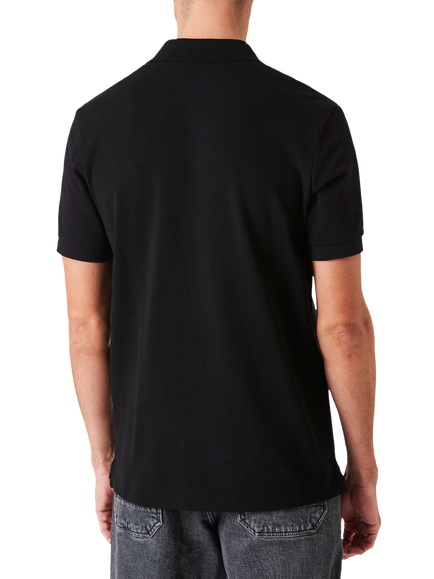 Paul Smith Regular Fit Short Sleeve Cotton Polo Shirt - view 2, Black