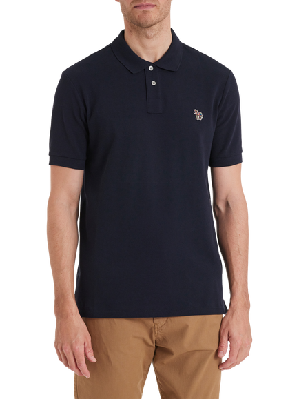 Paul Smith Regular Fit Short Sleeve Cotton Polo Shirt, Dark Navy