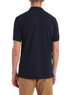 PS Paul Smith Cotton Regular Fit Short Sleeve Polo Shirt - view 2, Very Dark Navy