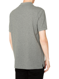 PS Paul Smith Cotton Regular Fit Short Sleeve Polo Shirt, Grey Melange