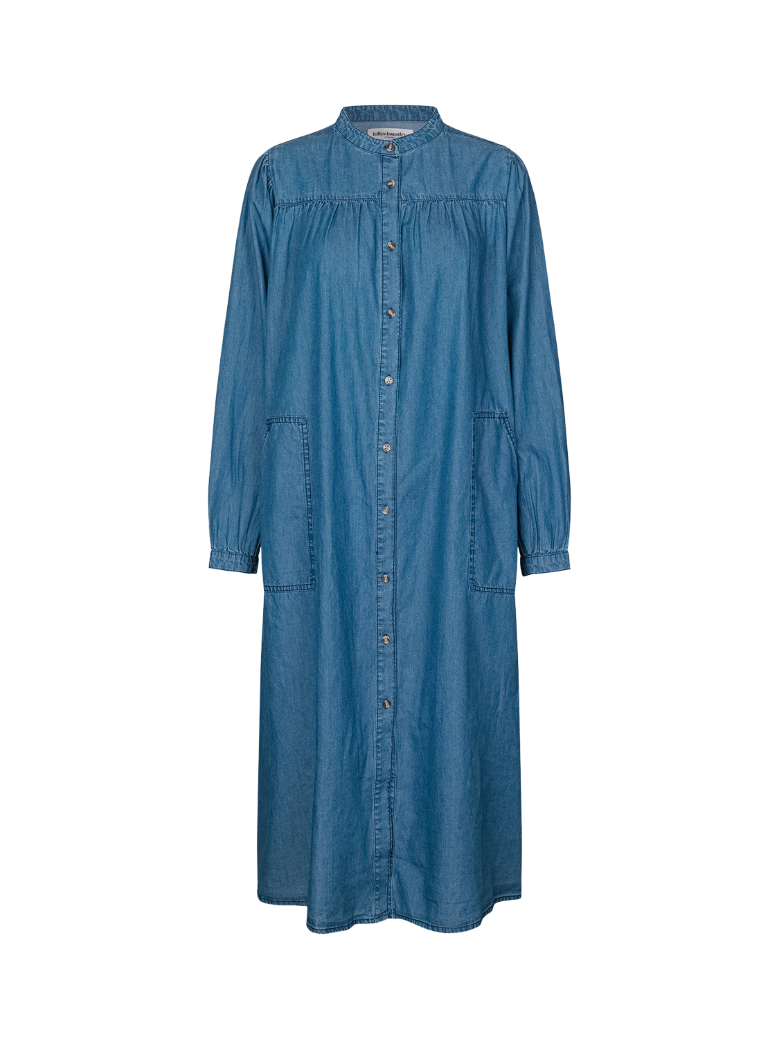 Lollys Laundry Jess Denim Shirt Dress, Blue